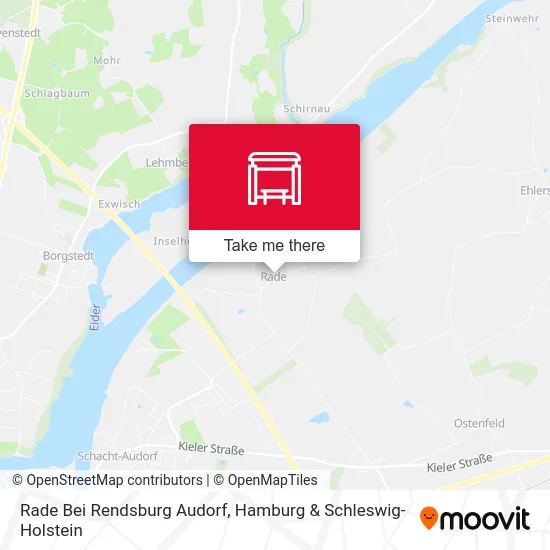 Rade Bei Rendsburg Audorf map