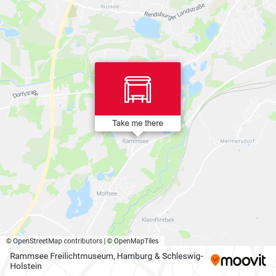 Rammsee Freilichtmuseum map