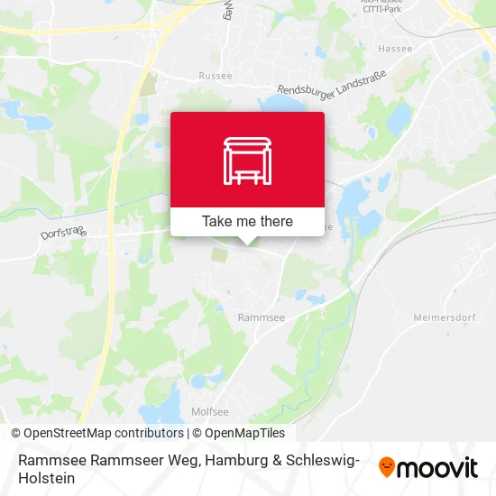 Карта Rammsee Rammseer Weg