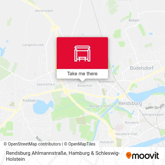 Rendsburg Ahlmannstraße map