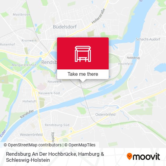 Rendsburg An Der Hochbrücke map