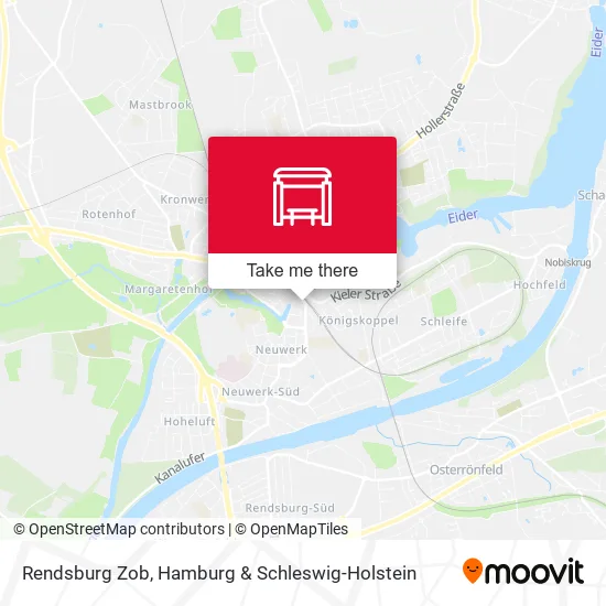 Карта Rendsburg Zob