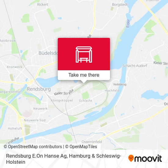 Rendsburg E.On Hanse Ag map