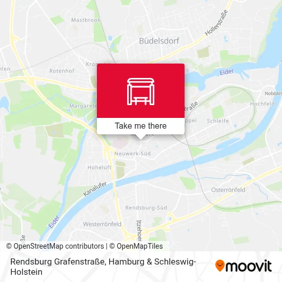 Rendsburg Grafenstraße map