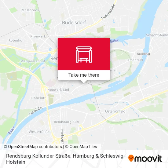 Rendsburg Kollunder Straße map