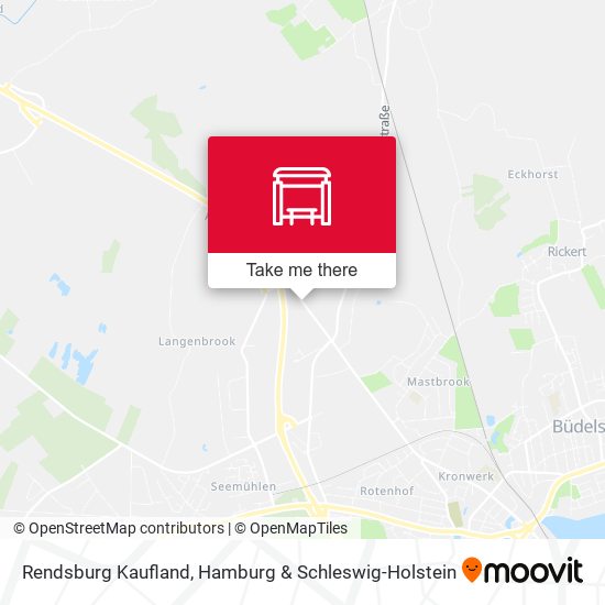 Rendsburg Kaufland map