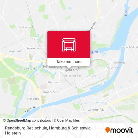 Rendsburg Realschule map