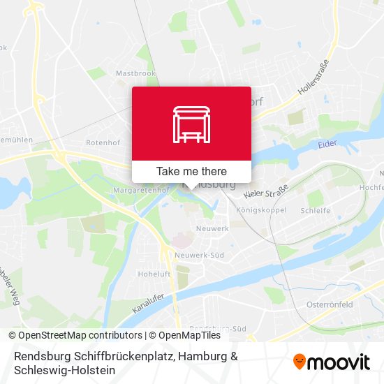 Rendsburg Schiffbrückenplatz map
