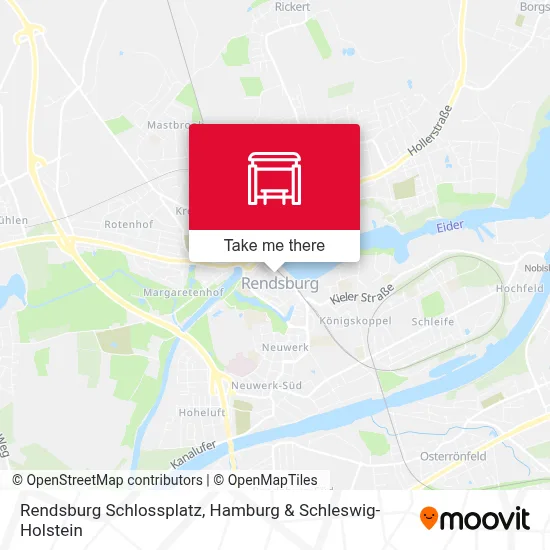 Rendsburg Schlossplatz map
