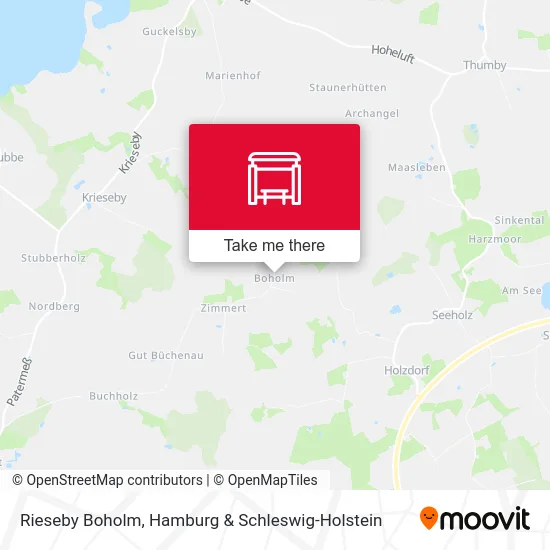 Карта Rieseby Boholm