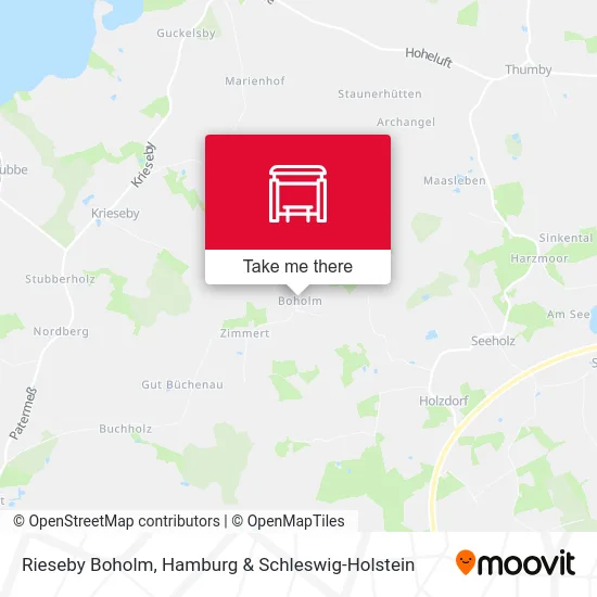 Карта Rieseby Boholm