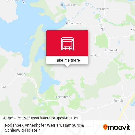 Карта Rodenbek Annenhofer Weg 14