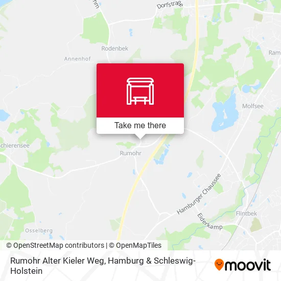 Карта Rumohr Alter Kieler Weg