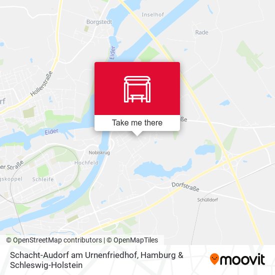 Schacht-Audorf am Urnenfriedhof map
