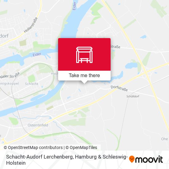 Schacht-Audorf Lerchenberg map