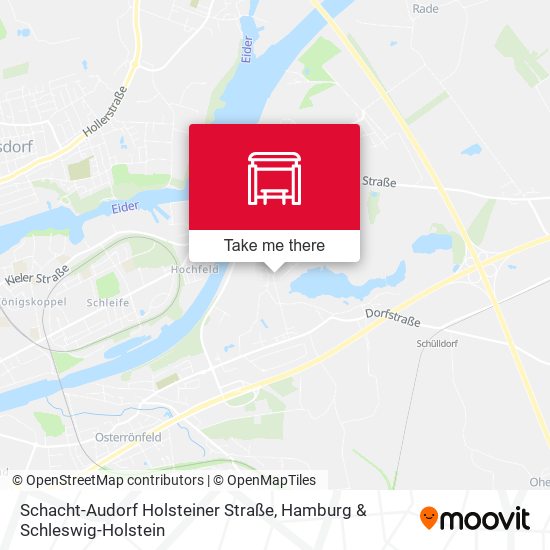 Schacht-Audorf Holsteiner Straße map