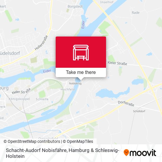 Schacht-Audorf Nobisfähre map