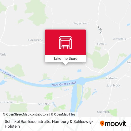 Schinkel Raiffeisenstraße map