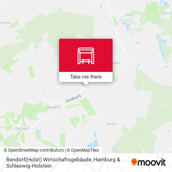 Bendorf(Holst) Wirtschaftsgebäude map