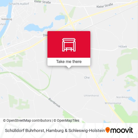 Schülldorf Buhrhorst map