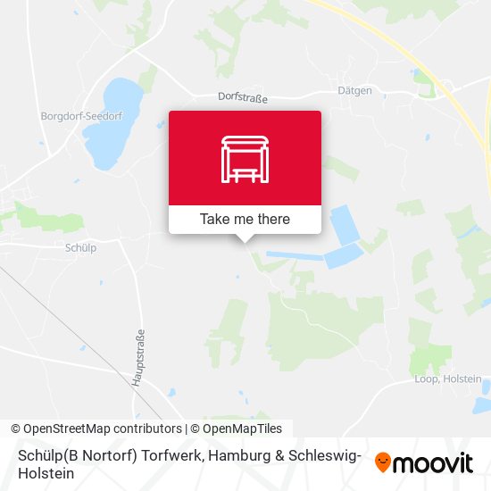 Schülp(B Nortorf) Torfwerk map