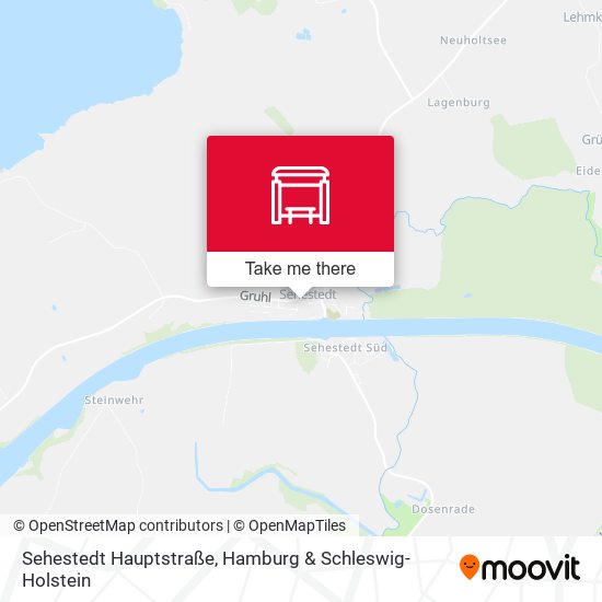 Sehestedt Hauptstraße map