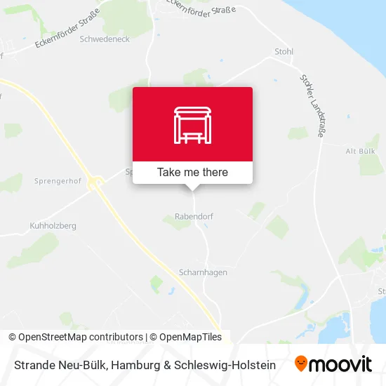 Карта Strande Neu-Bülk