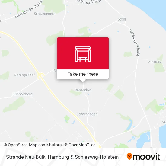 Карта Strande Neu-Bülk