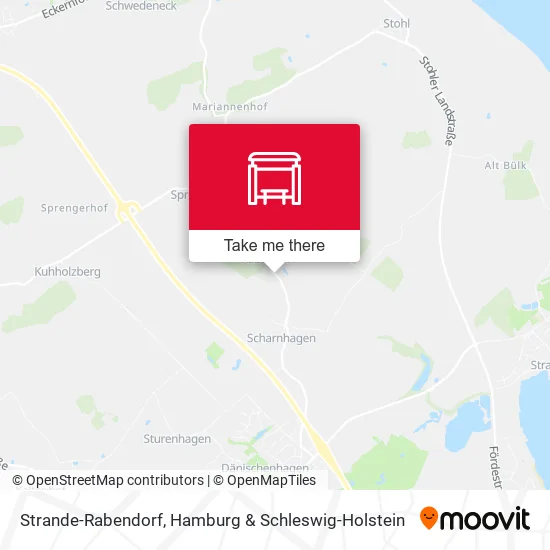Карта Strande-Rabendorf