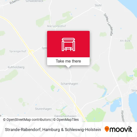 Карта Strande-Rabendorf