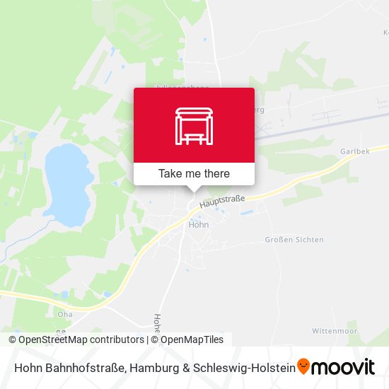 Hohn Bahnhofstraße map