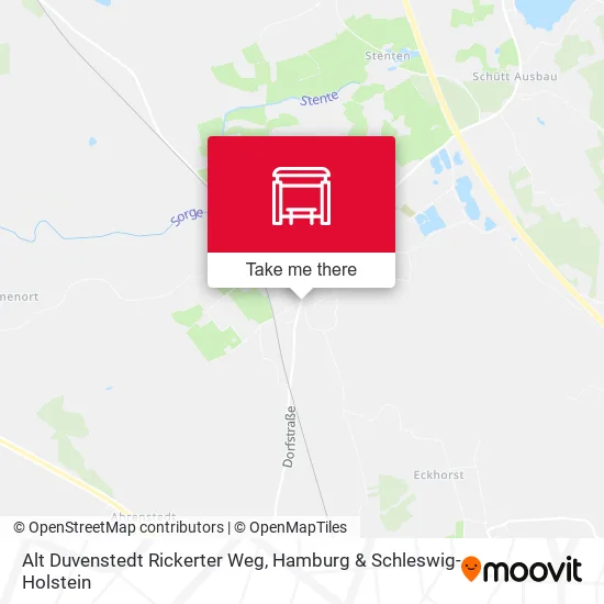 Карта Alt Duvenstedt Rickerter Weg