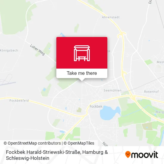 Карта Fockbek Harald-Striewski-Straße
