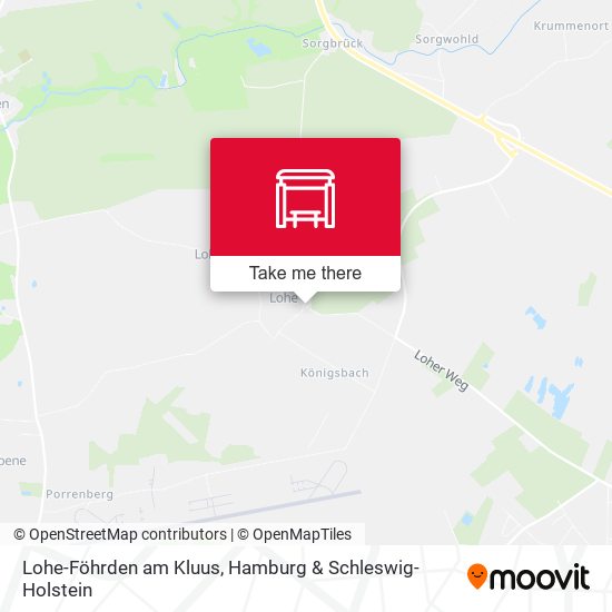 Lohe-Föhrden am Kluus map