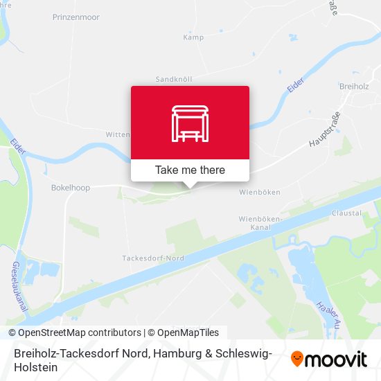 Breiholz-Tackesdorf Nord map