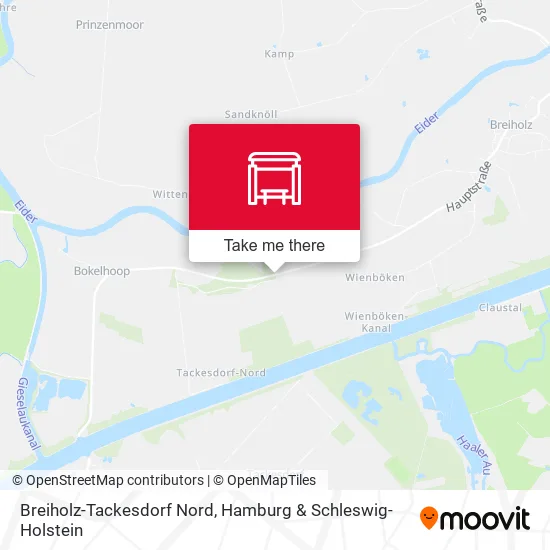 Карта Breiholz-Tackesdorf Nord