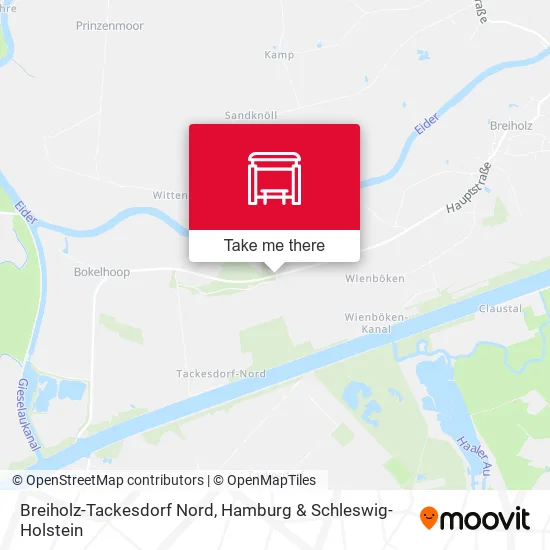 Карта Breiholz-Tackesdorf Nord