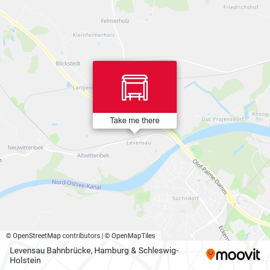 Levensau Bahnbrücke map