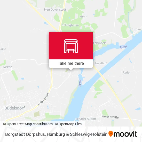 Карта Borgstedt Dörpshus