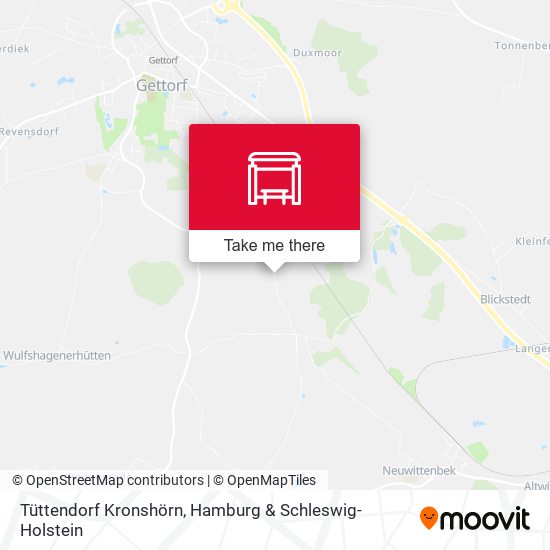 Tüttendorf Kronshörn map