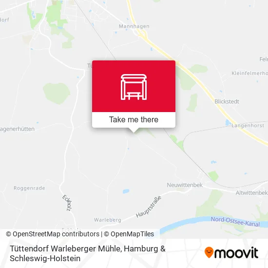 Карта Tüttendorf Warleberger Mühle