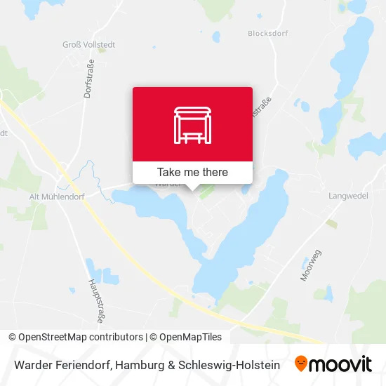 Карта Warder Feriendorf