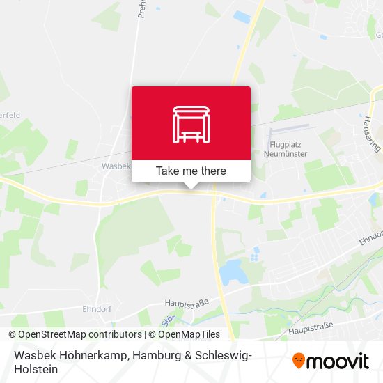 Wasbek Höhnerkamp map