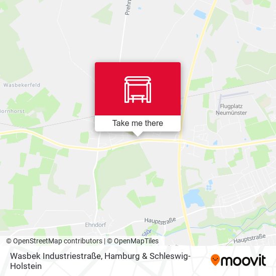 Wasbek Industriestraße map