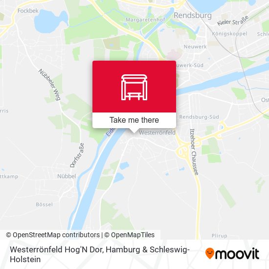 Westerrönfeld Hog'N Dor map