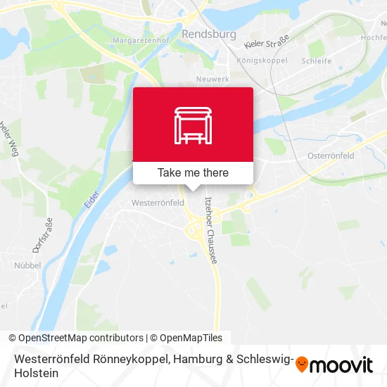 Карта Westerrönfeld Rönneykoppel