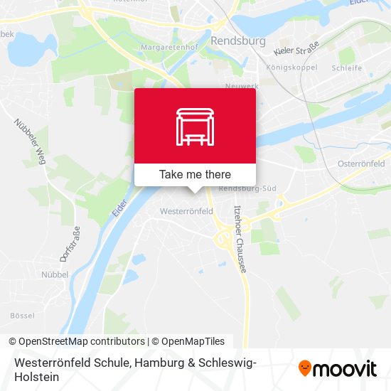Westerrönfeld Schule map