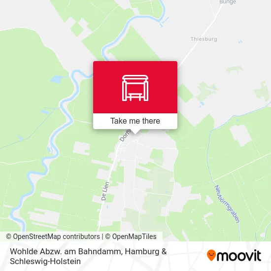 Карта Wohlde Abzw. am Bahndamm