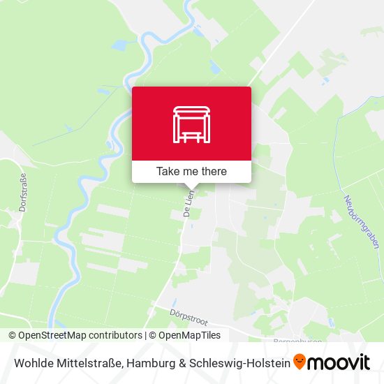 Wohlde Mittelstraße map