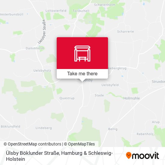 Ülsby Böklunder Straße map